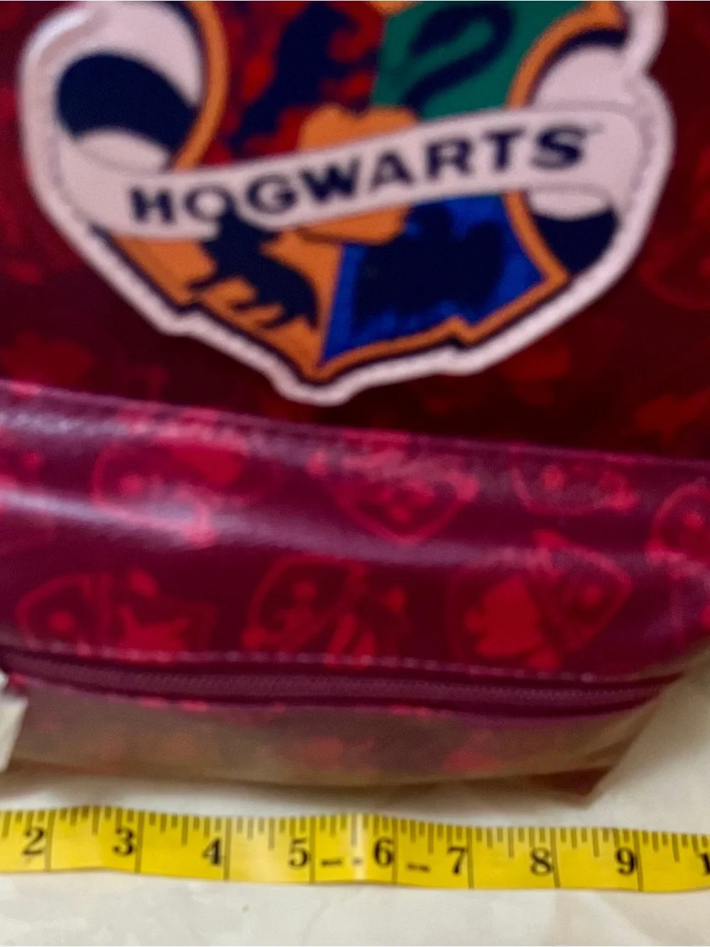 Harry Potter Hogwarts Crest Mini Backpack Maroon Matching coin purse Maroon NWT